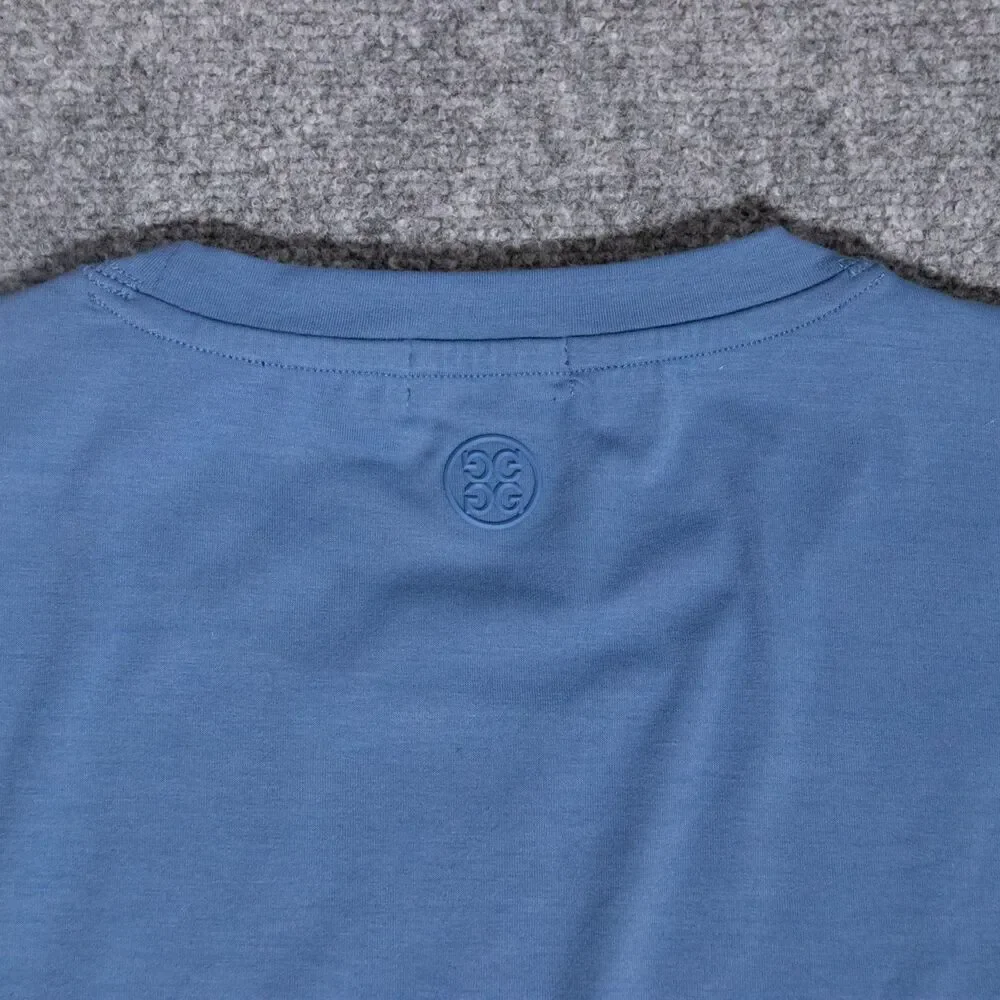 G/Fore Performance Pique Crewneck Mid Layer Shirt Mens XL Long Sleeve Stretch